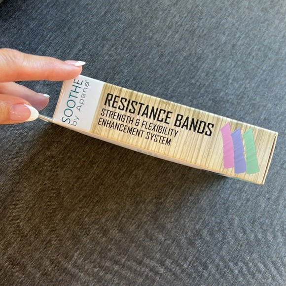 Resistance Bands for Strengthening & Flexibility Enhancement 3 Bands NEW in box - Picture 4 of 5